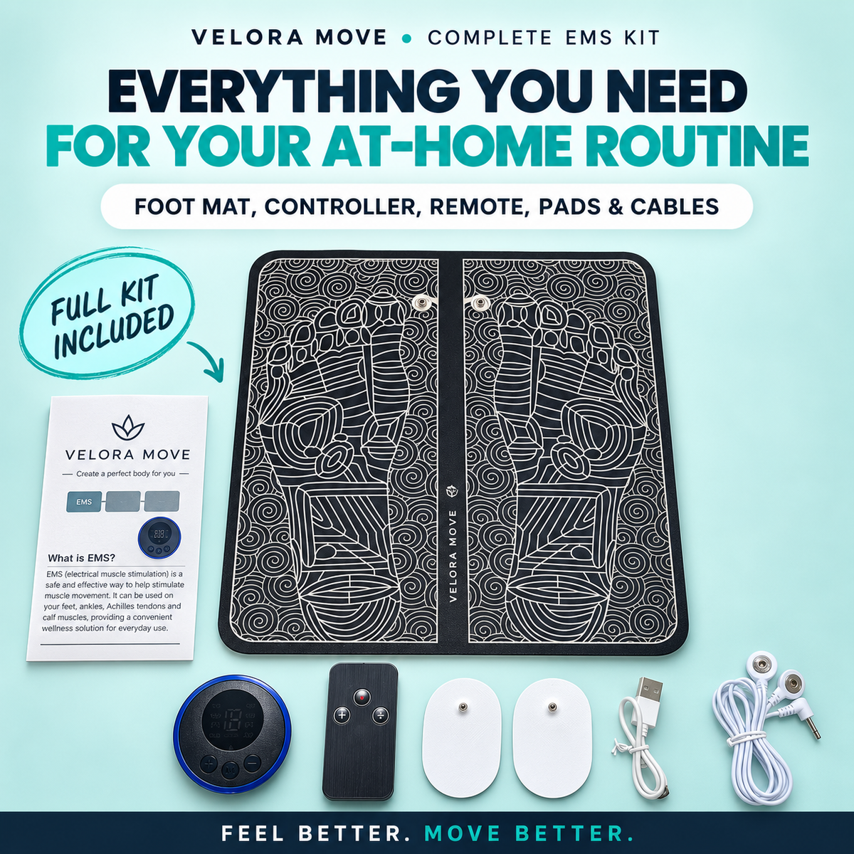 Velora Move EMS foot activator